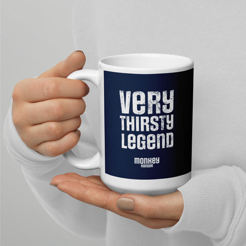 Very Thirsty Legend Large Coffee Mug