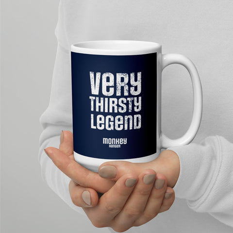 Very Thirsty Legend Large Coffee Mug