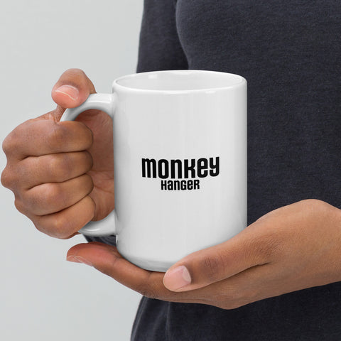 Monkey Hanger Large Coffee Mug