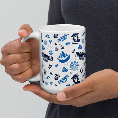 Nautical Large Coffee Mug